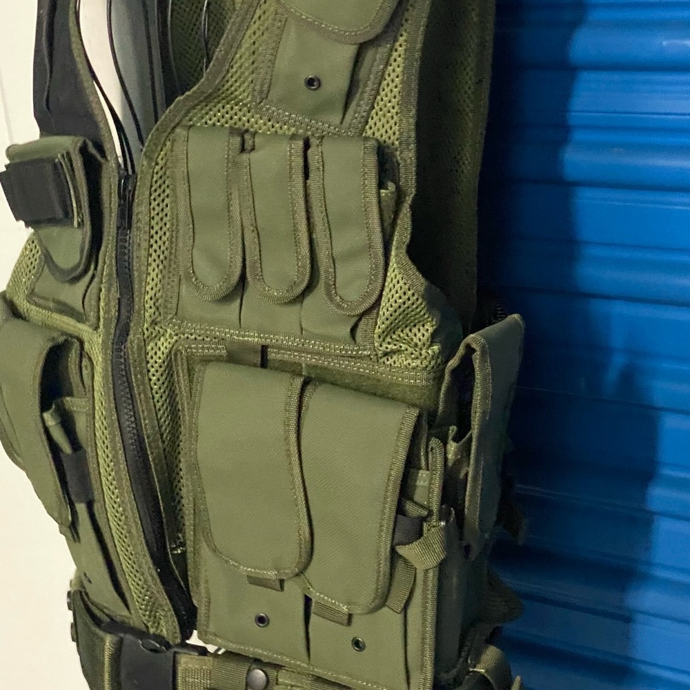 Tactical Olive Green Vest